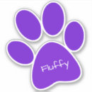 Search for purple paw print stickers Pets