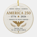 Search for veterans ornaments Red white and blue