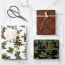 Recherche de holly christmas wrapping paper Saint