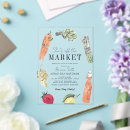 Search for vegetable square invitations Carrot
