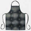 Search for black leather aprons Luxury
