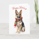 Search for german shepherd christmas cards Dog