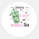 Recherche de k pop stickers Thé bulle