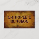 Search for orthopedic business cards Surgery