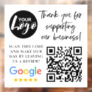 Search for star window decals Business review request