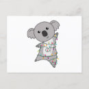 Recherche de koala noël cartes postales Vacances
