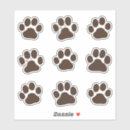 Recherche de canines autocollants Patte