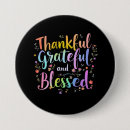 Search for thanksgiving buttons Grateful