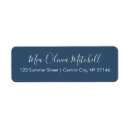 Search for plain blue labels Elegant