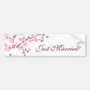 Recherche de juste marié voiture autocollants Floral