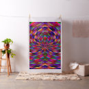 Search for psychedelic fabric Red