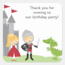 Search for princess and knight stickers Party