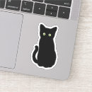 Recherche de effrayant chat autocollants Félin