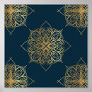 Recherche de motif complexe posters Mandala