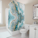 Search for gold shower curtains Marble