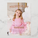 Recherche de princesse anniversaire invitations Chic