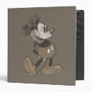 Search for nostalgic binders Retro mickey mouse
