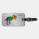 Recherche de fossiles bagages étiquettes Dinosaure