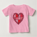Search for valentine baby shirts Red