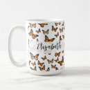 Search for orange butterfly mugs Colorful