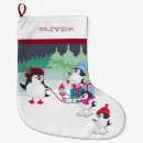 Search for penguin christmas stockings Kids