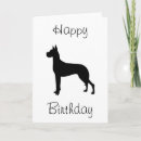 Search for great dane birthday cards Animal