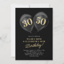 Search for double celebration birthday invitations Milestone