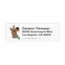 Search for scooby doo return address labels Cartoon character
