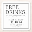 Search for getting save the date invitations free drinks