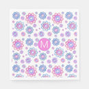 Search for pink and green monogram napkins Simple