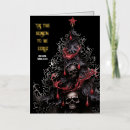 Search for goth christmas cards Skull