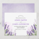 Search for purple rehearsal dinner invitations Lavender