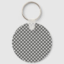 Search for black white checkered keychains Rustic