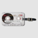 Search for music luggage tags Cassette