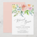Search for peach rehearsal dinner invitations Floral