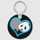 Search for panda love keychains Animal