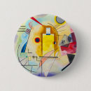 Recherche de rouge bleu et jaune badges Géométrique