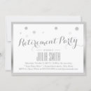 Search for silver retirement invitations Work