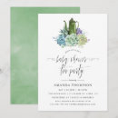 Recherche de cactus désert invitations Baby