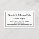 Search for black plastic business cards Simple