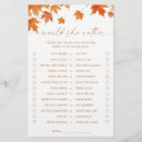 Search for fall bridal shower games Would she rather
