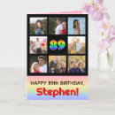 Search for 89th birthday cards Eighty ninth birthday