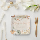 Search for autumn plates Fall autumn baby shower