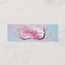 Search for baby boutique business cards Pink