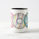 Search for donut mugs Illustration