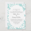 Search for tropical leaves wedding invitations Leaf