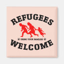 Recherche de immigré magnets Réfugié