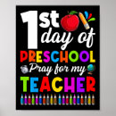 Search for preschool posters First day of school