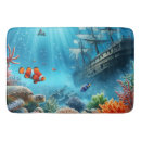 Search for sea turtle bath mats Nautical