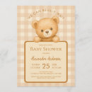 Search for bear baby shower invitations Script